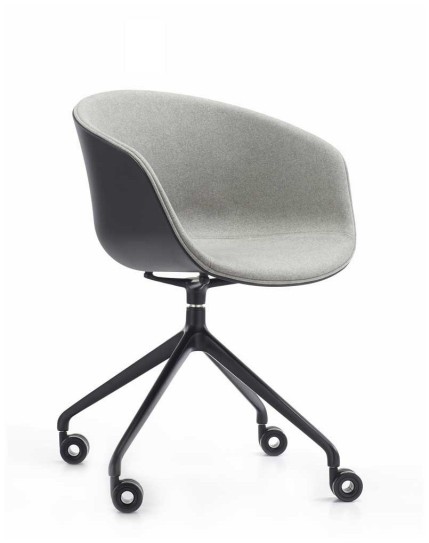 Frey Grey Contemporary Designer Chair