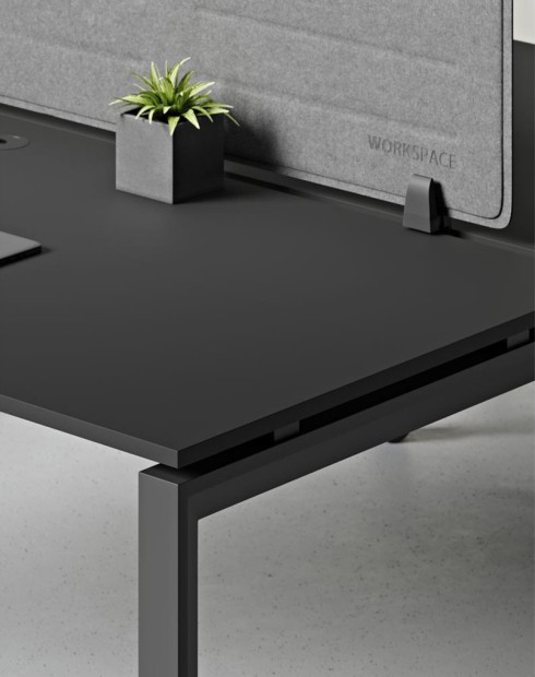 Ace Series Cluster of 2 Single Line Workstation