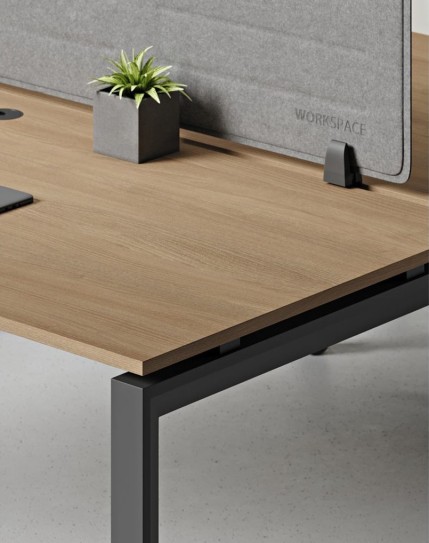 Ace Series Cluster of 2 Single Line Workstation