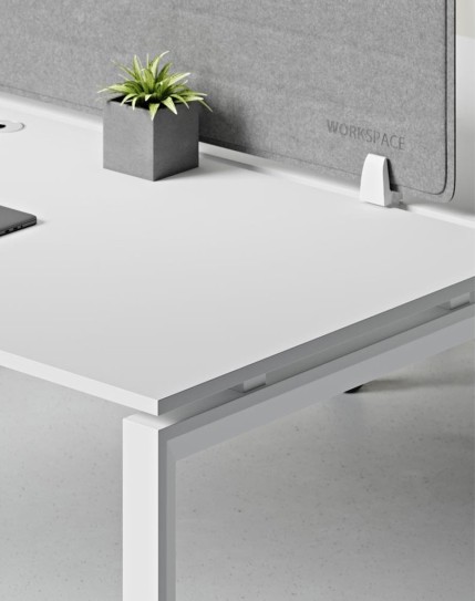 Ace Series Cluster of 2 Single Line Workstation