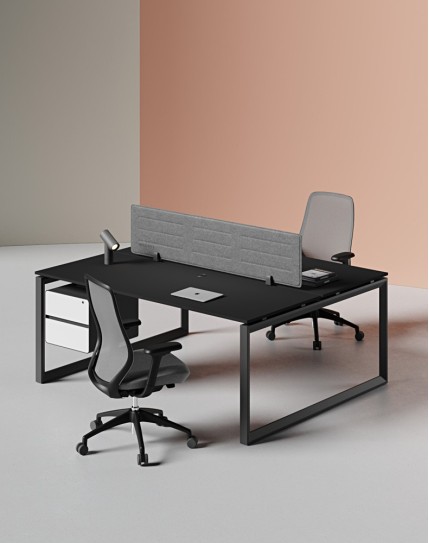 Ace Series Cluster of 2x Face to Face Workstation