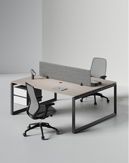 Ace Series Cluster of 2x Face to Face Workstation