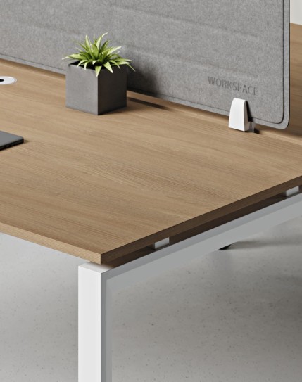 Ace Series Cluster of 2x Face to Face Workstation