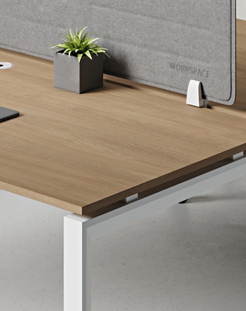 Ace Series Cluster of 2x Face to Face Workstation