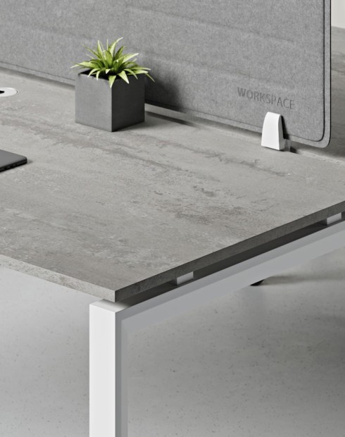 Ace Series Cluster of 2x Face to Face Workstation