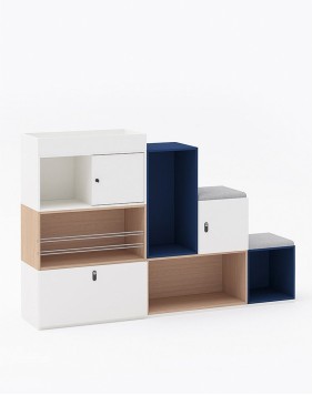 CUBIQ CS3 Storage and Locker Unit 2