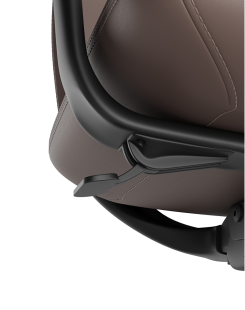 Maya Genuine Leather Low Back Executive Chair