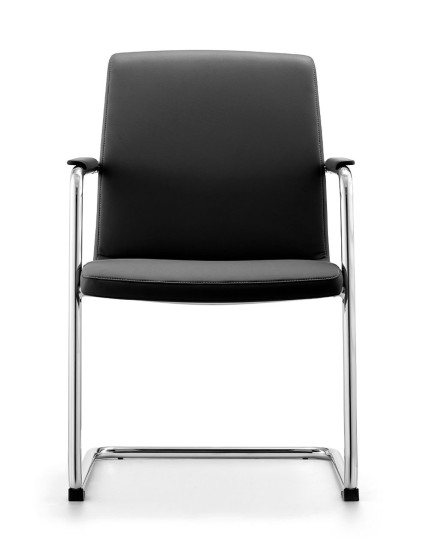 Vera Genuine Leather Visitor Chair