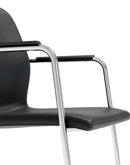 Vera Genuine Leather Visitor Chair