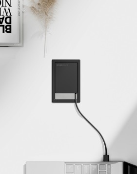 Desklink Rectangular Grommet - Black