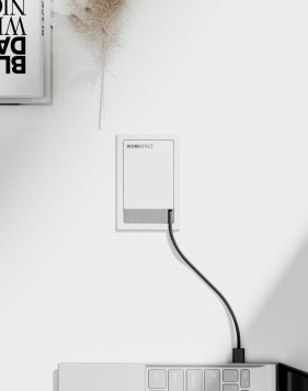 Desklink Rectangular Grommet - Black 2