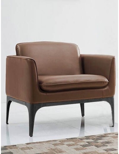 Brooklyn Minimalist Single Seater Modern Office Sofa