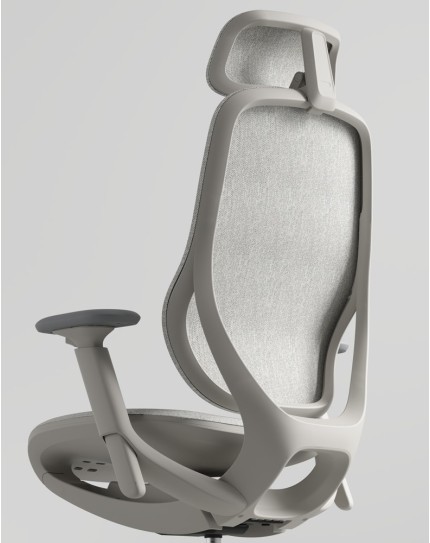 Modena White Ergonomic Executive Chair