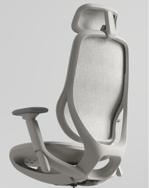 Modena White Ergonomic Executive Chair