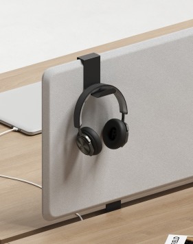 Headphone Holder For Screen Panel 2