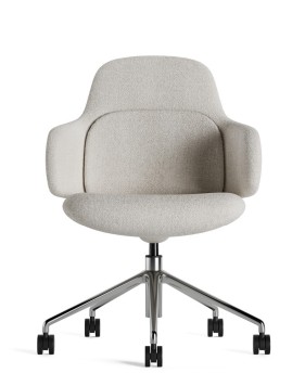 Liwa Beige Swivel Chair 2