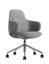 Liwa Grey Swivel Chair