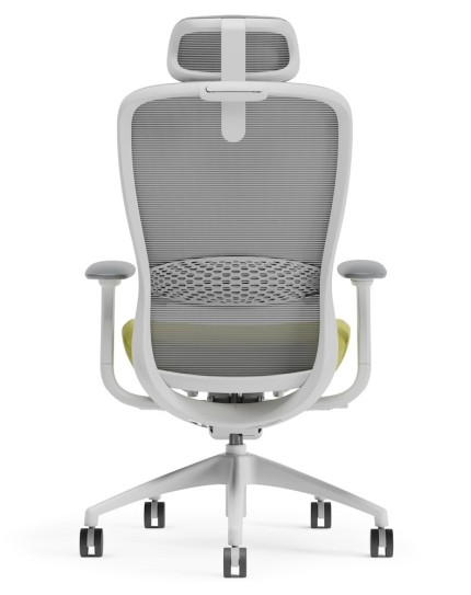 VX1 White Performance Ergonomic Chair