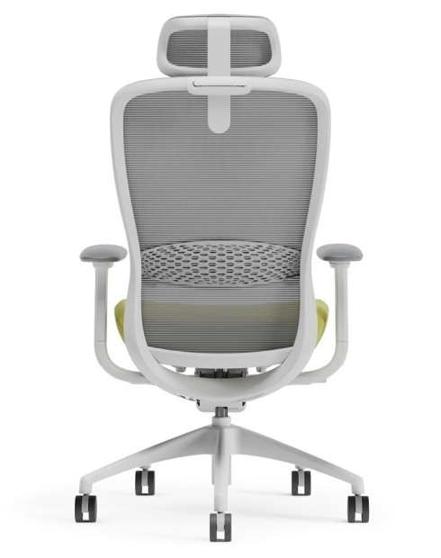 VX1 White Performance Ergonomic Chair