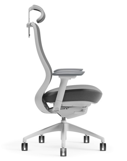 VX1 White Performance Ergonomic Chair