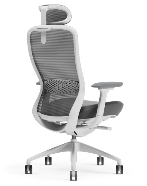 VX1 White Performance Ergonomic Chair