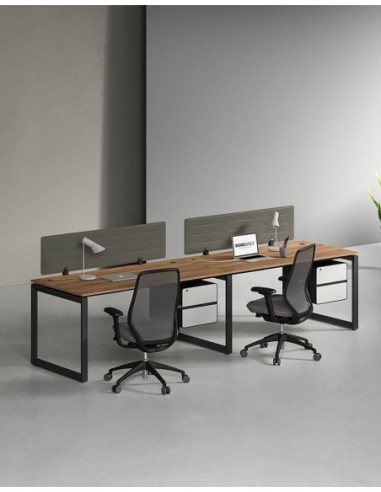 Ace Series Cluster of 2 Single Line Workstation