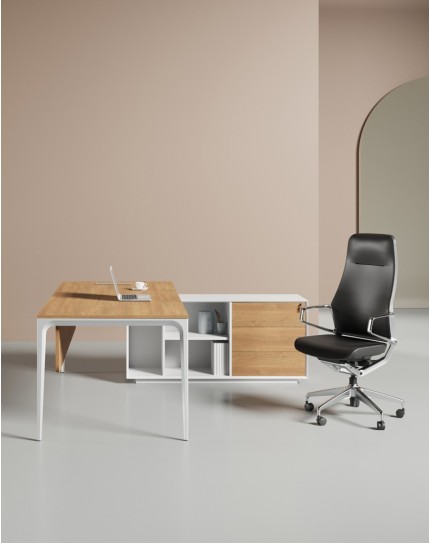 ARC Pro Designer Series L-Shape Executive Desk
