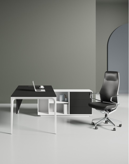 ARC Pro Designer Series L-Shape Executive Desk