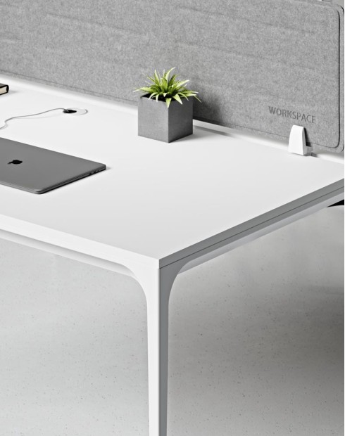 ARC Designer Series Cluster of 6 Workstation Desk