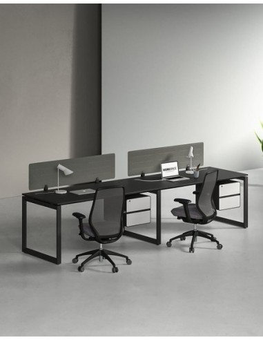 Ace Series Cluster of 2 Single Line Workstation