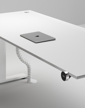 Max Series Triple Motor L-Shape Height Adjustable Desk 2