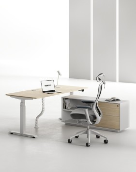 Max Pro Series L-Shape Dual Motor Electric Height Adjustable Standing Desks