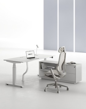 Max Pro Series L-Shape Dual Motor Electric Height Adjustable Standing Desks 2