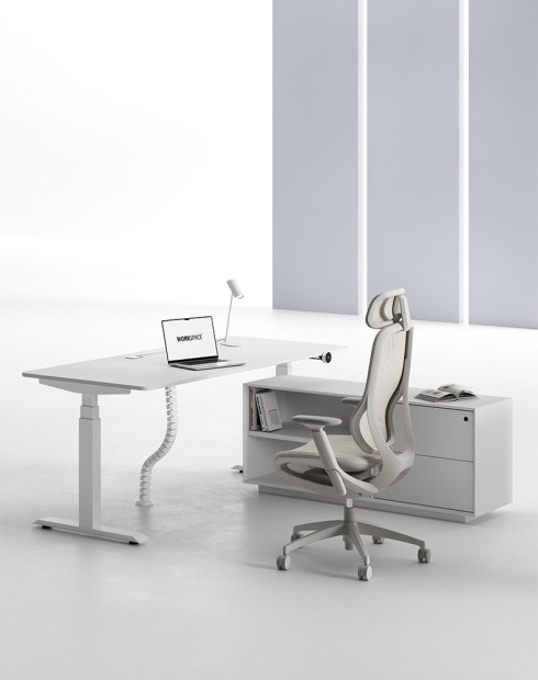 Max Pro Series L-Shape Dual Motor Electric Height Adjustable Standing Desks