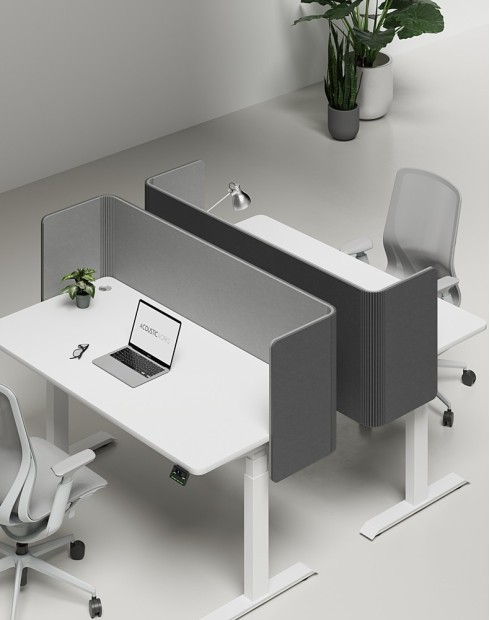 Max Series® Cluster of 2x Height Adjustable Workstation Desk