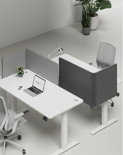 Max Series® Cluster of 2x Height Adjustable Workstation Desk