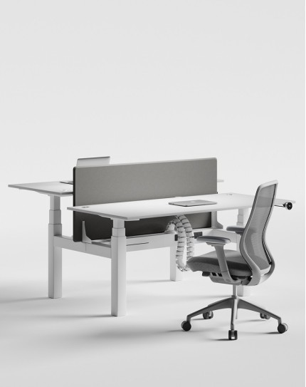 Max Series® Cluster of 2x Height Adjustable Workstation Desk