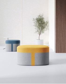 BAG Designer Large Lounge Stool