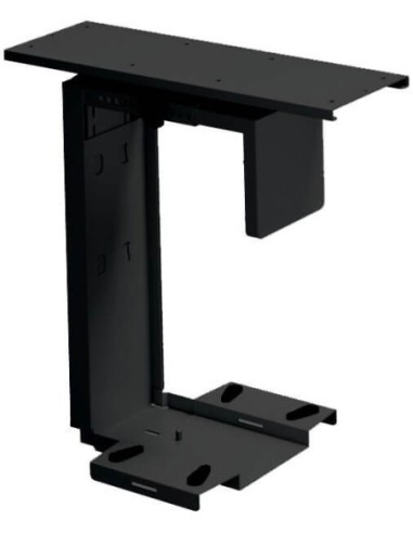 Adjustable Under-Desk CPU Holder with 360...