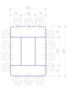 O-Shape Conference Table 2