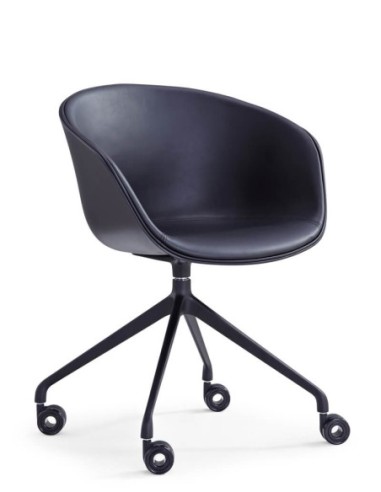 Frey Black Contemporary Designer Chair