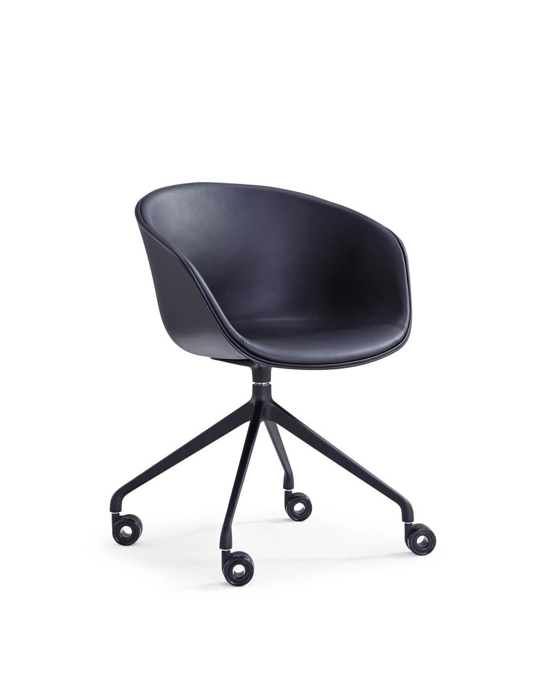 Frey Black Contemporary Designer Chair Workspace Office Furniture...