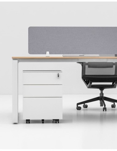 Steel 3-Drawer Filing and Stationary Mobile...