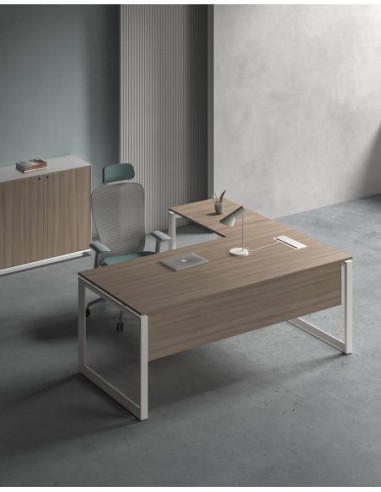 Ace Series L-Shape Executive Desk | Workspace Office Furniture Saudi Arabia