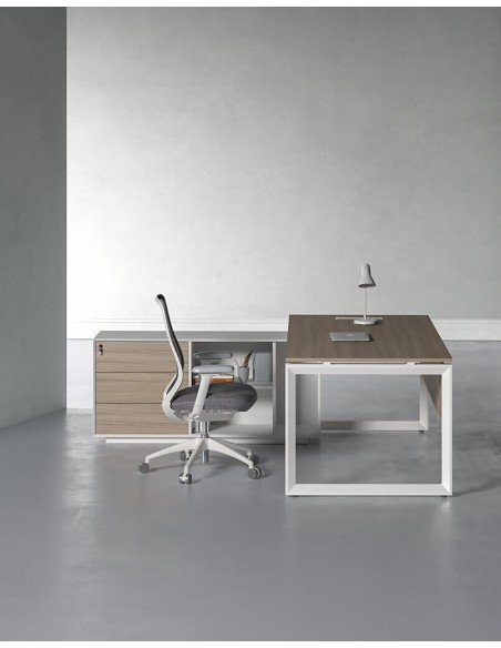 Ace Pro Series with Side Cabinet L-Shape Executive Desk