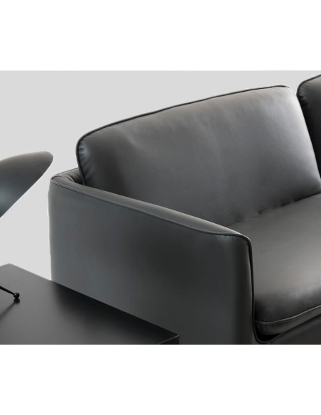 Brooklyn Minimalist Two Seater Modern Office Sofa