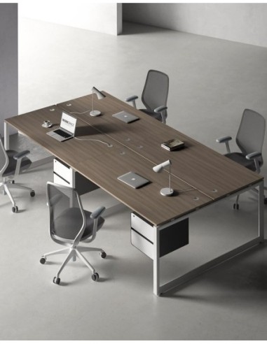 Ace Series Cluster of 4 Face to Face Workstation