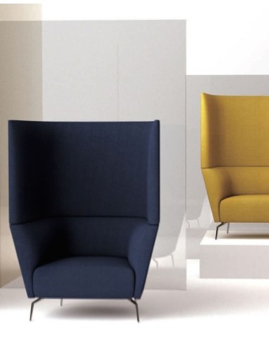 Kas Single Seater Acoustic High Back Sofa