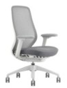 AX Performance Ergonomic White Frame Executive Chair