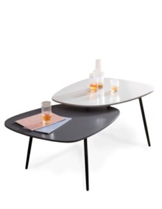 Nerro Two Tier Modern Coffee Table
